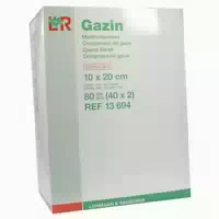 Gazin Mullkompressen 10x20 cm Steril 12fach 40x2 st