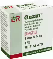 Gazin Tamponadebinde Steril 1cmx5m 1 St Binden
