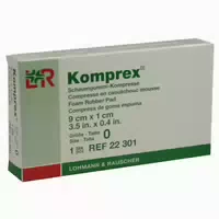 Komprex Schaumgummi Kompr Gr 0 Nierenf 1 st Kompressen