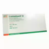Lomatuell H Salbentüll 10x30 cm st 23317