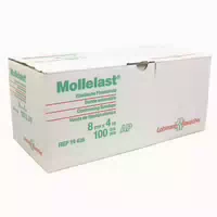 Mollelast Binden 8 Cmx4 m Weiß Lose 100 st Binden