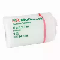 Mollelast 6cmx4m Weiss