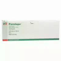 Porotape 2,5 Cmx10 m 6 st