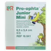 Pro Ophta Junior Mini Okklusionspflaster 100 St Pflaster