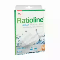 Ratioline Aqua Duschpflaster Plus 10x15 Cm Steril 5 St Pflaster
