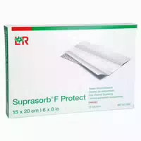 Suprasorb F Protect Folien Wundverb 10x25 cm Ste 10 st