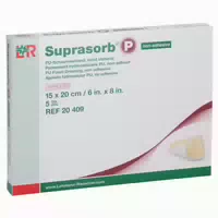 Suprasorb P Pu Schaumv Nichtklebend 15x20 Cm 5 St