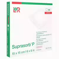 Suprasorb P Pu Schaumv Selbstklebend 15x15 Cm 5 St