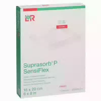 Suprasorb P Sensiflex Border Lite 15x20cm