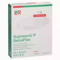 Suprasorb P Sensiflex Multisite Border 12x15cm 10 St