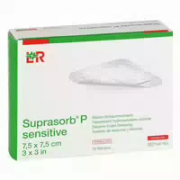 Suprasorb P Sensitive Pu Schaumv Bor Lite 7,5x7 5