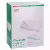 Lohmann Rauscher Vliwasoft Vliesstoffkompresse 4 Fach Steril 75 X 2 Stück 7,5 X 7,5 cm 150 st