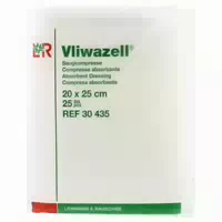Vliwazell Saugkompressen Unsteril 20x25