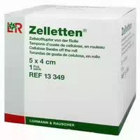 Zelletten Tupfer 4x5cm Keimreduziert Rolle 500 st Tupfer