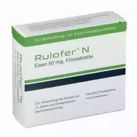 Rulofer N 100 st Filmtabletten