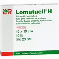 Lomatuell H Salbentüll 10x10 cm Steril 10 st