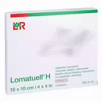 Lomatuell H Salbentüll 10x10 Cm Steril