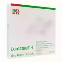 Lomatuell H Salbentüll 10x10 cm Steril