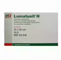 Lomatuell H Salbentüll 10x20 cm Steril