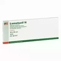 Lomatuell H Salbentüll 10x30 cm Steril