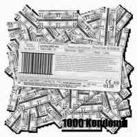 Q600 – 1000 Kondome, 52 Mm, Zylindrisch, Längeres Reservoir 1000 Kondome 1000 St