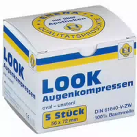 Look Augenkompressen 56 X 72 mm Unsteril