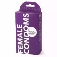 Loovara Frauenkondome Latexfrei 3 Stück Female Condoms Latex Free Ultra Dünn, Hypoallergen