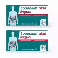 Lopedium Akut Lingual 2 mg Schmelztabletten 10 Stück