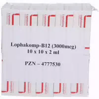 Lophakomp B12 3000 Μg Injektionslösung 5 X 2 ml Injektionslösung