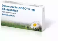 Desloratadin Adgc 5 mg Schnelle Wirkung gegen Allergien ohne Schläfrig zu Machen