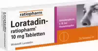Loratadin Ratiopharm 10 mg 20 st Tabletten