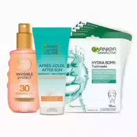 Garnier Sonnenschutz Set Für Gesicht Und Körper, Mit Sonnenschutzspray Lsf 30, After Sun 1 St