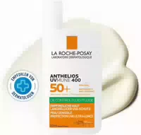 La Roche Posay Anthelios Uvmune 400 Oil Control Fluid Sonnenschutz für Empfindliche Haut mit Sehr Hohem Uv Schutz Lsf 50 für Ölige Haut Geeignet