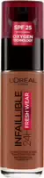 Loréal Paris Infaillible 24h Fresh Wear Make Up 375 Deep Amber Foundation 30ml
