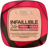 Loréal Paris Infaillible 24h Fresh Wear Make Up Puder 245 Golden Honey Puder Lose 9g