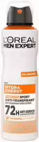 Loréal Men Expert Hydra Energy Extreme Sport Anti Transpirant Deo Spray Deospray 150ml
