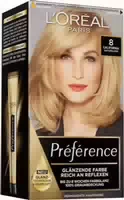 Loréal Paris Préférence 8 Naturblond California Coloration