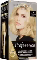 Loréal Paris Préférence 9 Helles Naturblond Hollywood Coloration