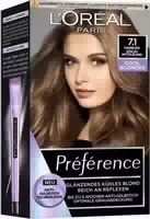 Loréal Paris Préférence Cool Blondes 7 1 Kühles Mittelblond Hamburg Coloration 1stk