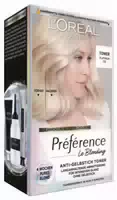 Loréal Paris Préférence Le Blonding Toner 01 Platinum