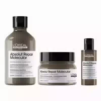 Loreal Professionnel Absolut Repair Molecular Bundle Maske Reisegröße Rinse Off Gratis