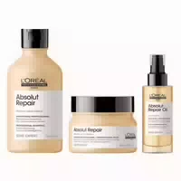 Loreal Professionnel Absolut Repair Set Shampoo Maske Öl
