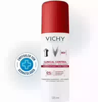 Vichy Homme Clinical Control Aerosol 96 H 125 ml Deospray