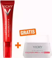 Vichy Liftactiv Collagen Specialist 16 Augenpflege 15 ml Gratis Vichy Liftactiv Collagen Specialist Nacht 15 ml
