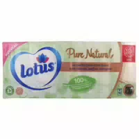 Lotus Pure Natural 10 Kisten mit 9 Tüchern