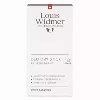 Louis Widmer Deo Dry Stick Antiperspirant Unparfümiert