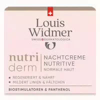 Louis Widmer Nutriderm Nachtcreme Nutritive Unparfümiert