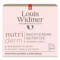 Louis Widmer Nutriderm Nachtcreme Nutritive Unparfümiert