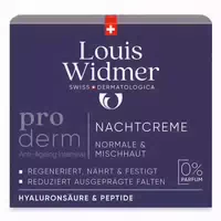 Louis Widmer Proderm Nachtcreme Unparfümiert