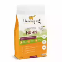 I Love My Cat Ilmc Set Mit Huhn Trockenfutter Mit Huhn Nassfutter Mit Huhn Jute Beutel